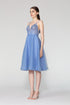 V Neck Tiered Midi Dress